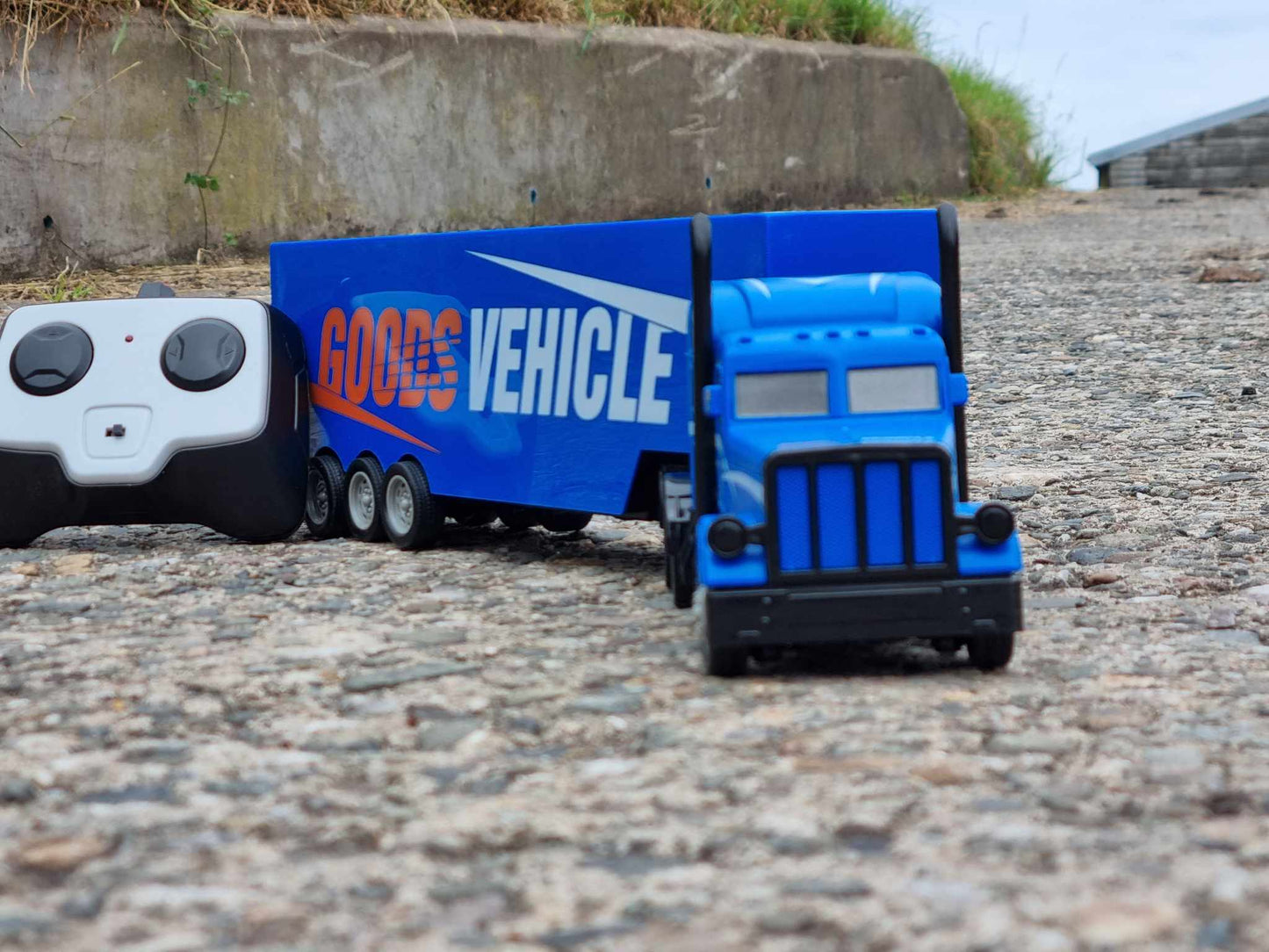 RC Scania JCB Style Lorry Radio Control Heavy Wagon Container transport truck Radio Control RC Model Toy