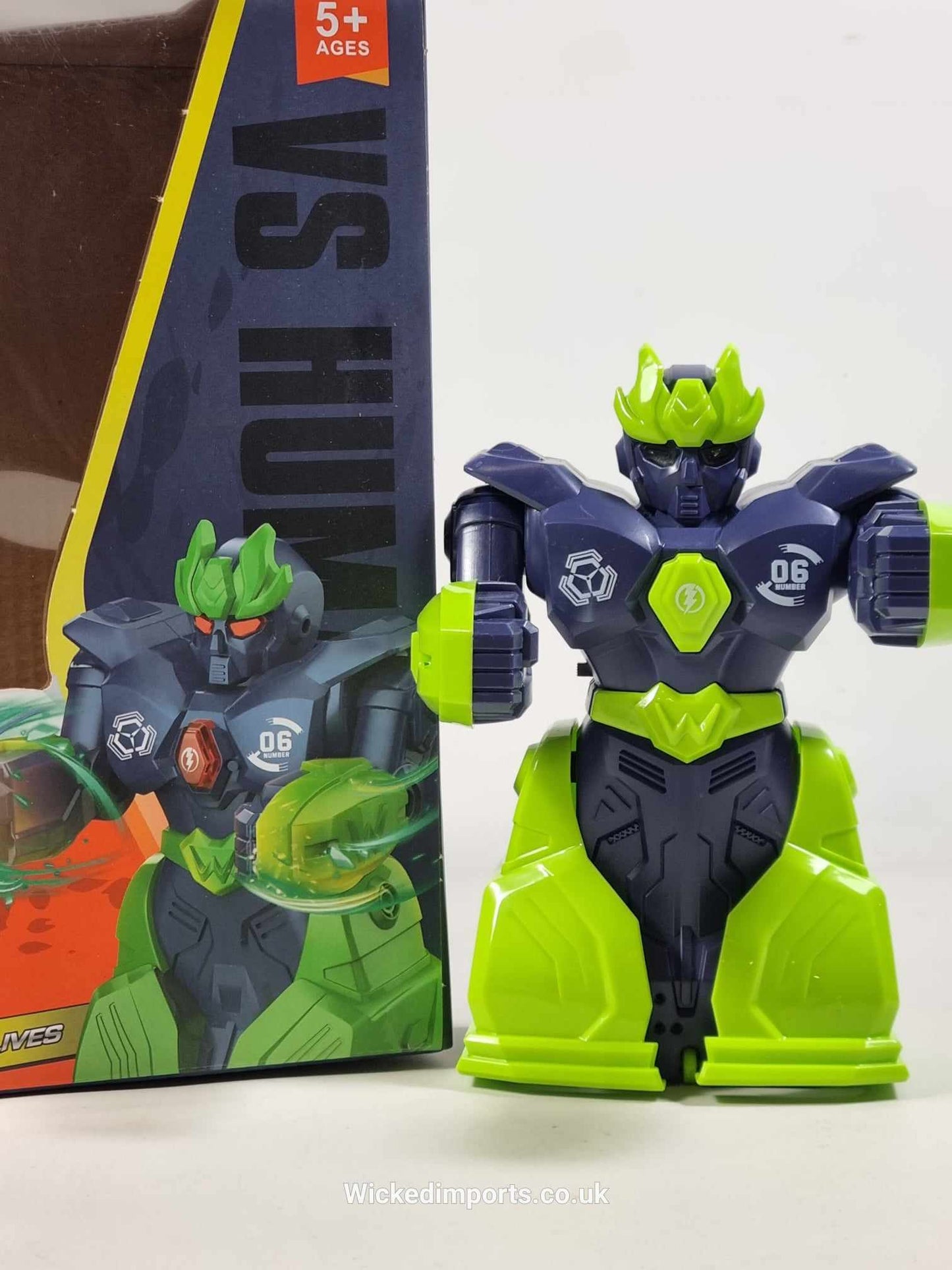 Remote Control Christmas Dinner BATTLE ROBOT Fighting Boxing Match PAIR ROBOT WARS