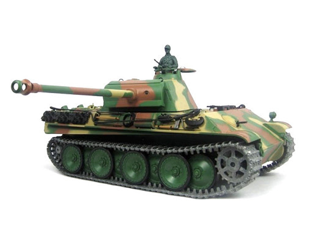 Heng Long Panther G Radio control tank 1/16 Pro 2.4G BB Shooting & IR battle VERSION 7 UK Metal Tracks