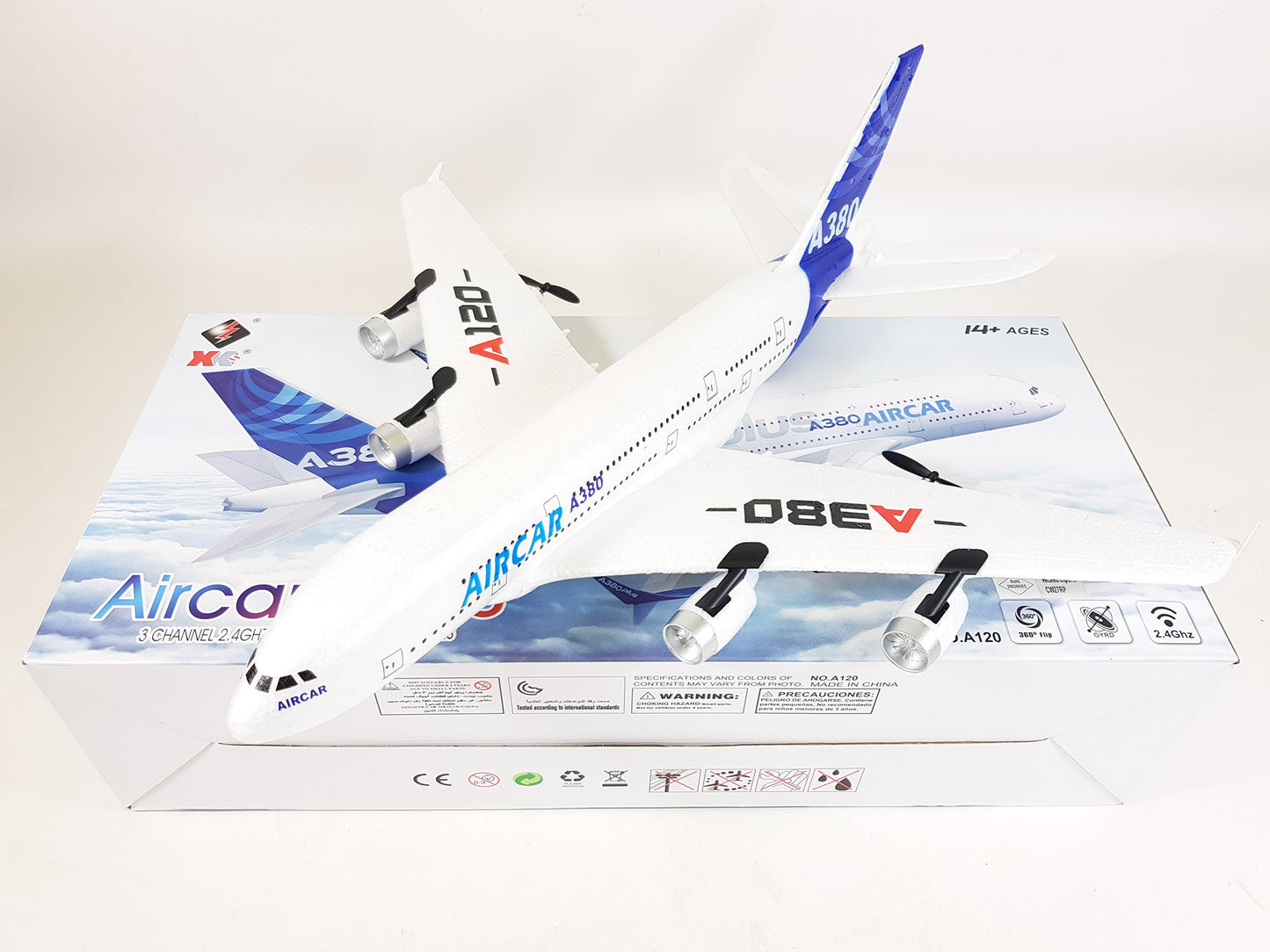 RC Jet Plane Boeing 747 Radio Control Model Cessna 2.4G 3ch EPP Foam Glider EASY Fly Twin Motor Airplane Drone Gift