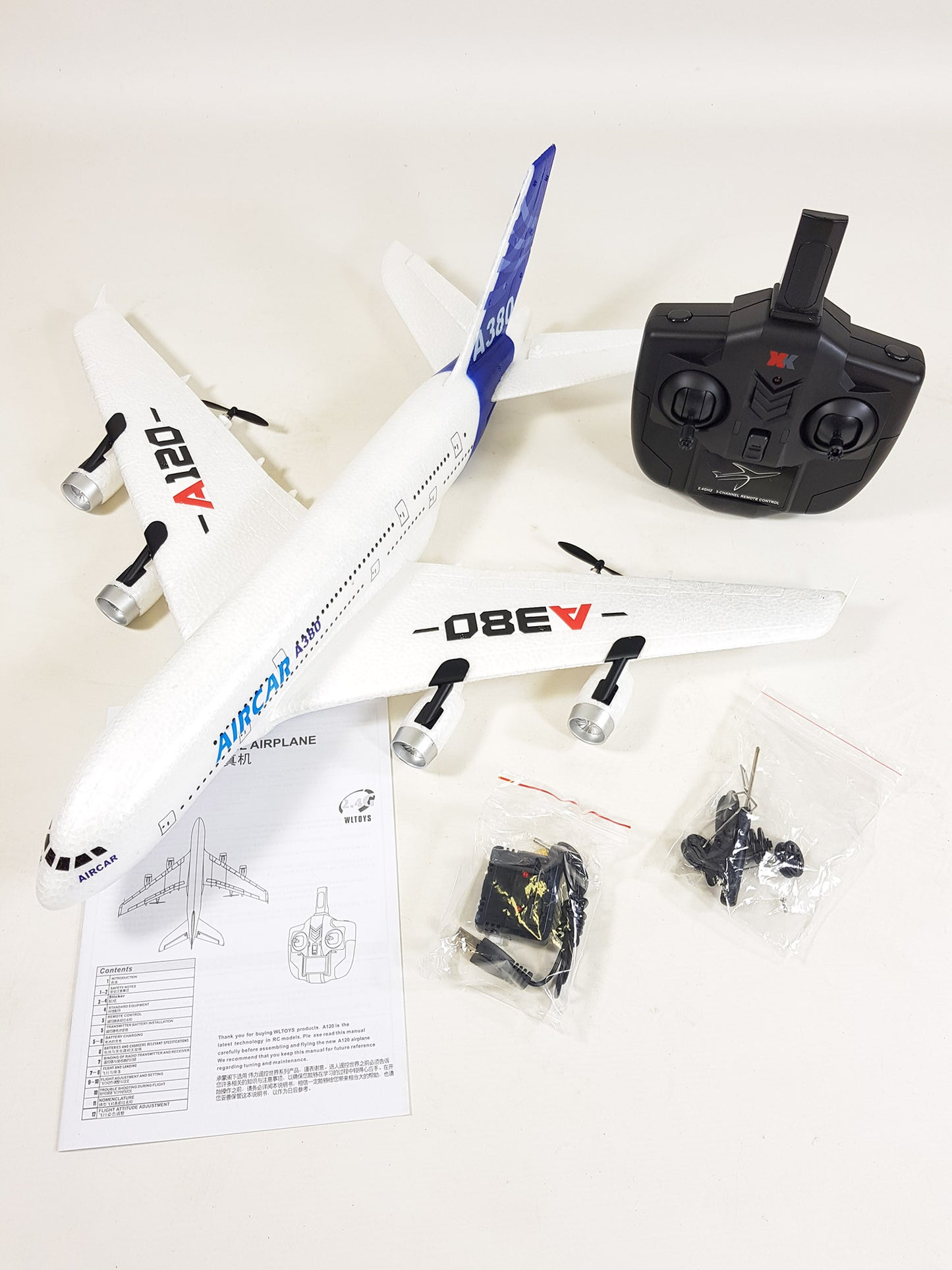 RC Jet Plane Boeing 747 Radio Control Model Cessna 2.4G 3ch EPP Foam Glider EASY Fly Twin Motor Airplane Drone Gift