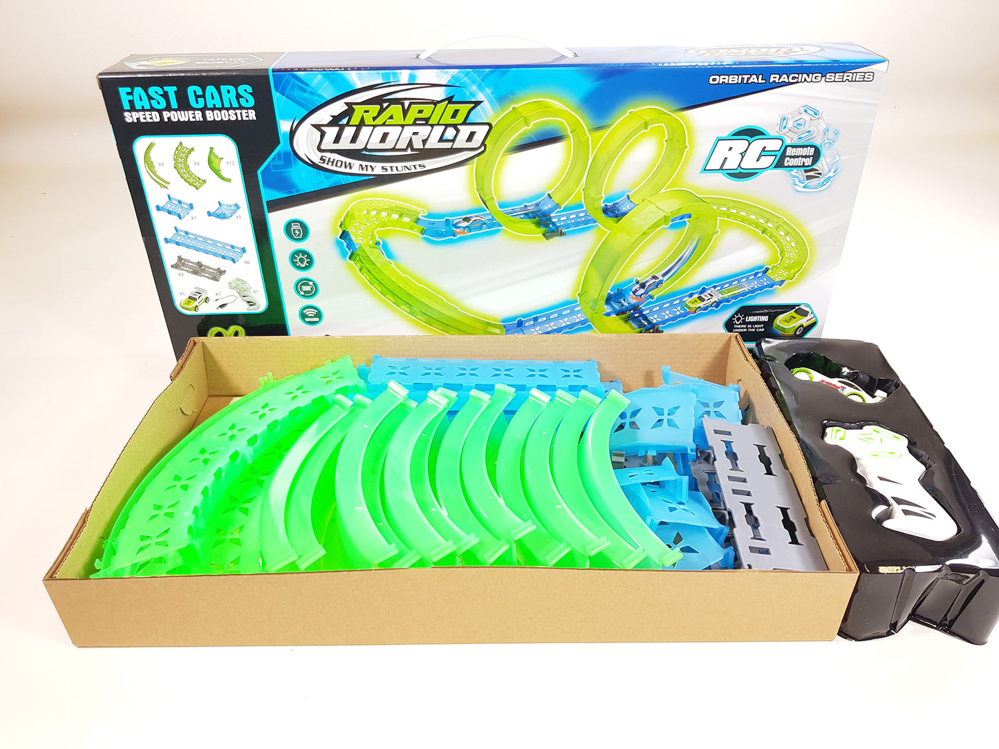 Remote Radio Control RC Model Hot Wheel Scalextric Style Racing Car Slot Cars Track Set BUILD YOUR OWN