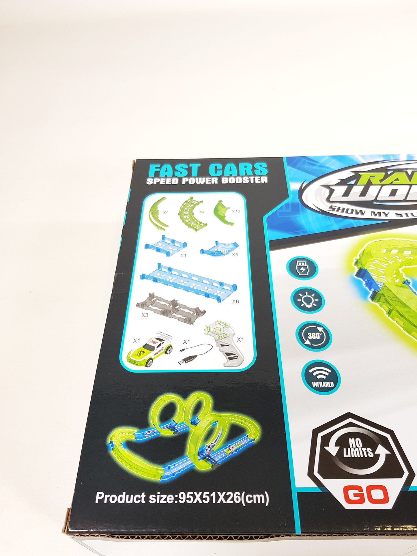 Remote Radio Control RC Model Hot Wheel Scalextric Style Racing Car Slot Cars Track Set BUILD YOUR OWN