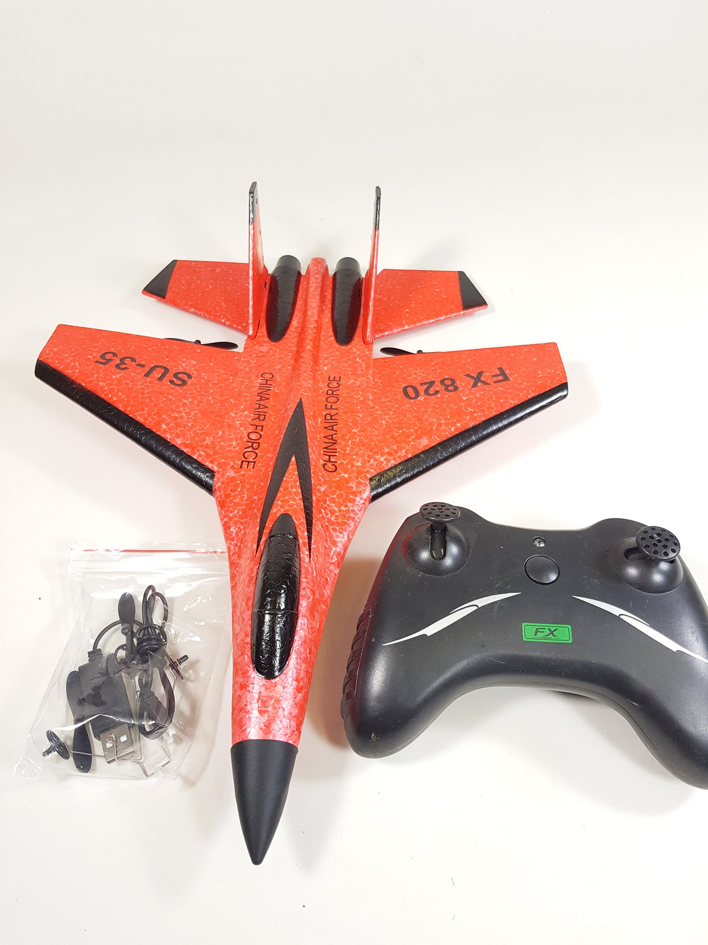 FX-820 2.4G 2CH Remote Control SU-35 Glider 290mm Wingspan EPP Micro Indoor RC Airplane Aircraft RTF Drone Helicopter