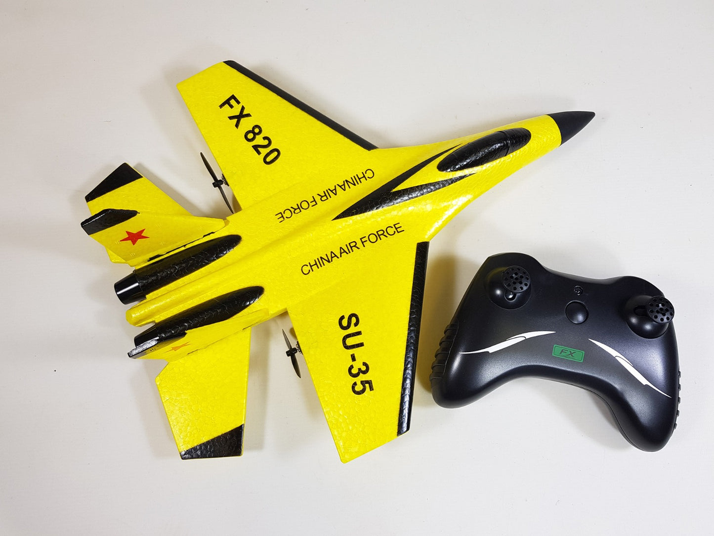 FX-820 2.4G 2CH Remote Control SU-35 Glider 290mm Wingspan EPP Micro Indoor RC Airplane Aircraft RTF Drone Helicopter