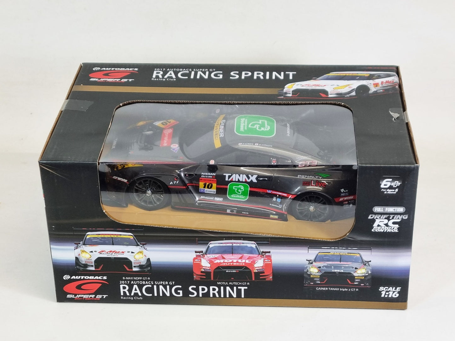 Licensed Nissan Nismo GAINER TANAX Triple a GT-R 4WD 2.4ghz R/c Drift Car Model Radio Remote Control 1:16 Model