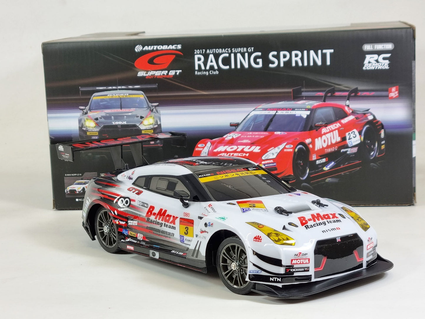 RC Nismo Nissan Skyline Radio Control 4WD Drift Car Model 4x4 Super GT Autobacs Racing Club LISENCED Nissan Product 1:16 Scale