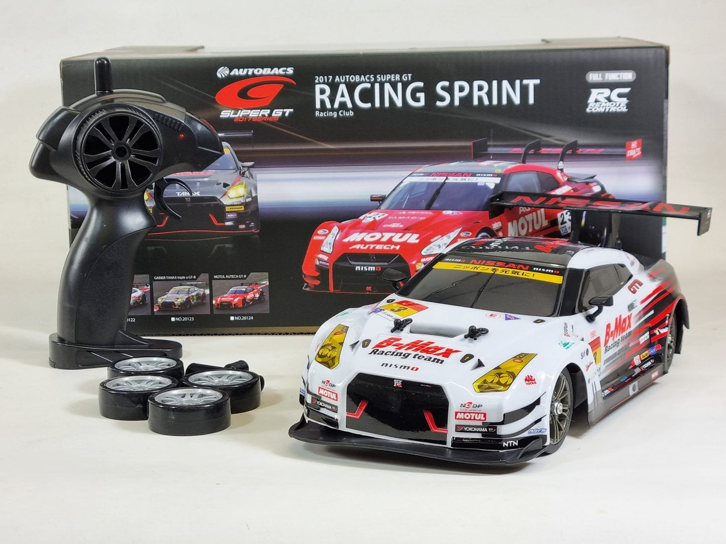 RC Nismo Nissan Skyline Radio Control 4WD Drift Car Model 4x4 Super GT Autobacs Racing Club LISENCED Nissan Product 1:16 Scale
