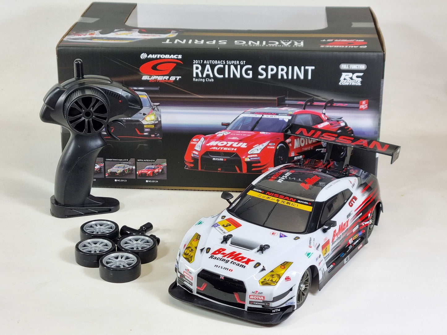 RC Nismo Nissan Skyline Radio Control 4WD Drift Car Model 4x4 Super GT Autobacs Racing Club LISENCED Nissan Product 1:16 Scale