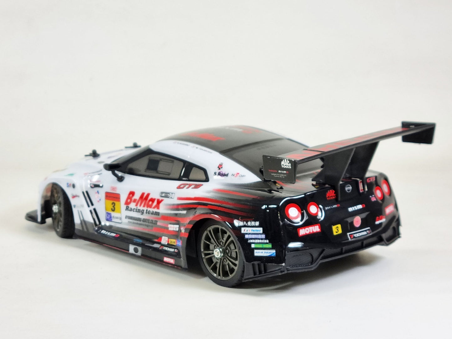 RC Nismo Nissan Skyline Radio Control 4WD Drift Car Model 4x4 Super GT Autobacs Racing Club LISENCED Nissan Product 1:16 Scale