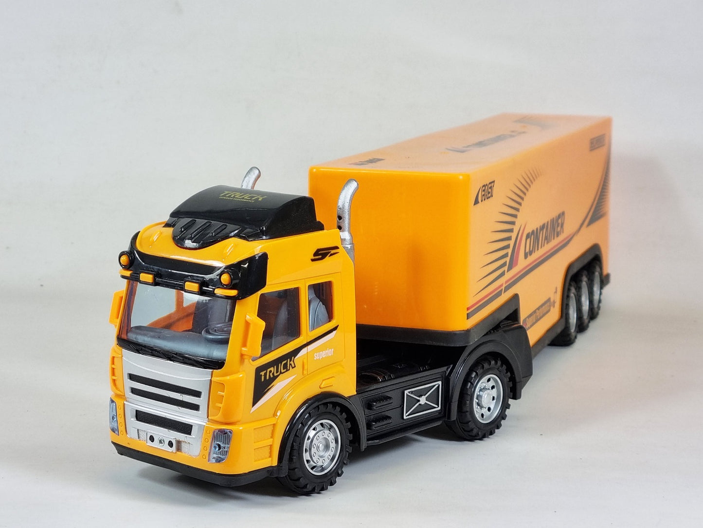 RC School Bus Container Truck Radio Control Lorry Scania Wagon Toy R/C Model Gift Trucker
