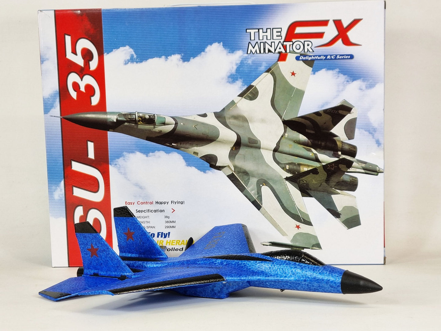 FX-820 2.4G 2CH Remote Control SU-35 Glider 290mm Wingspan EPP Micro Indoor RC Airplane Aircraft RTF Drone Helicopter