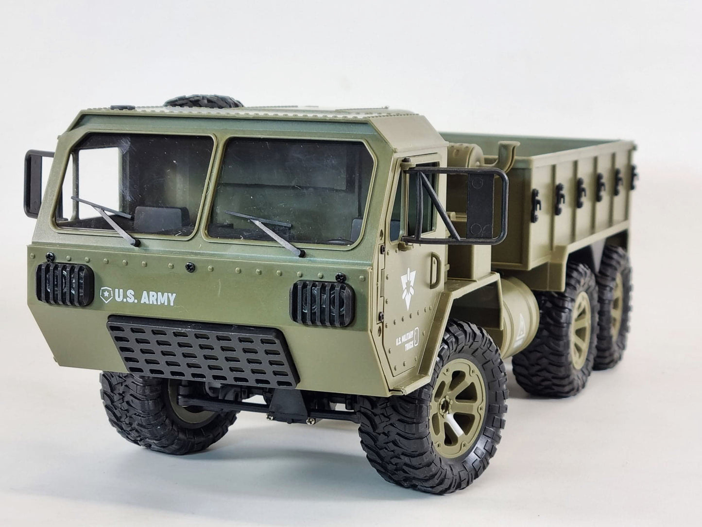 RC Military Truck Willys Jeep 6WD Off Road 6x6 FY00A Radio Control Army Truck Radio Control 1/12 US Army Model Tank