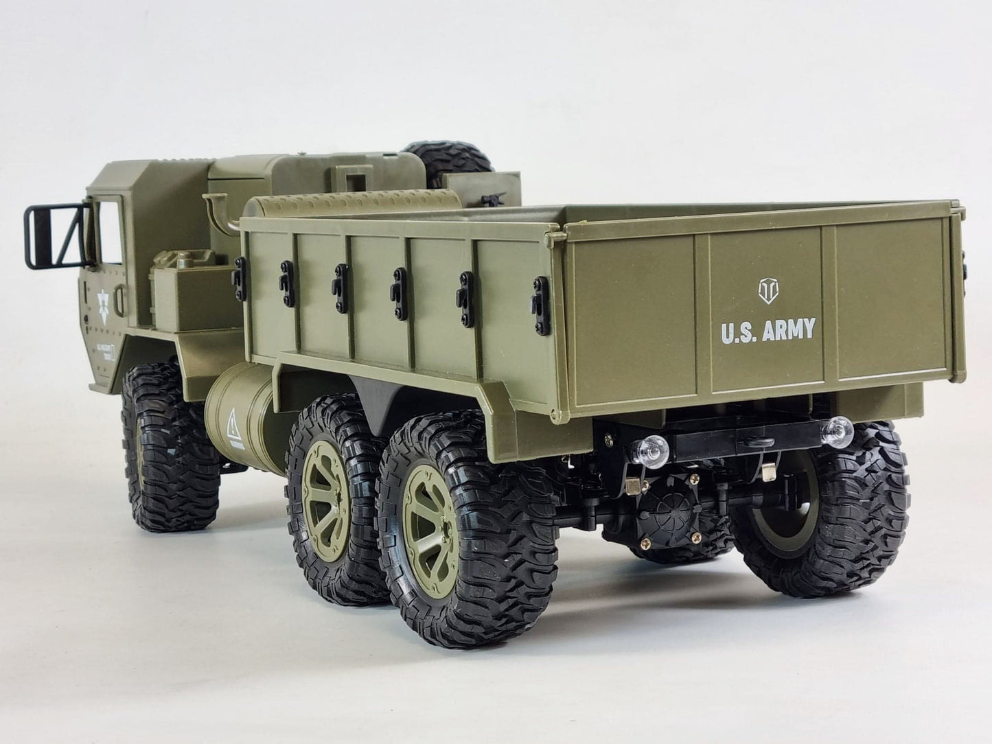 RC Military Truck Willys Jeep 6WD Off Road 6x6 FY00A Radio Control Army Truck Radio Control 1/12 US Army Model Tank