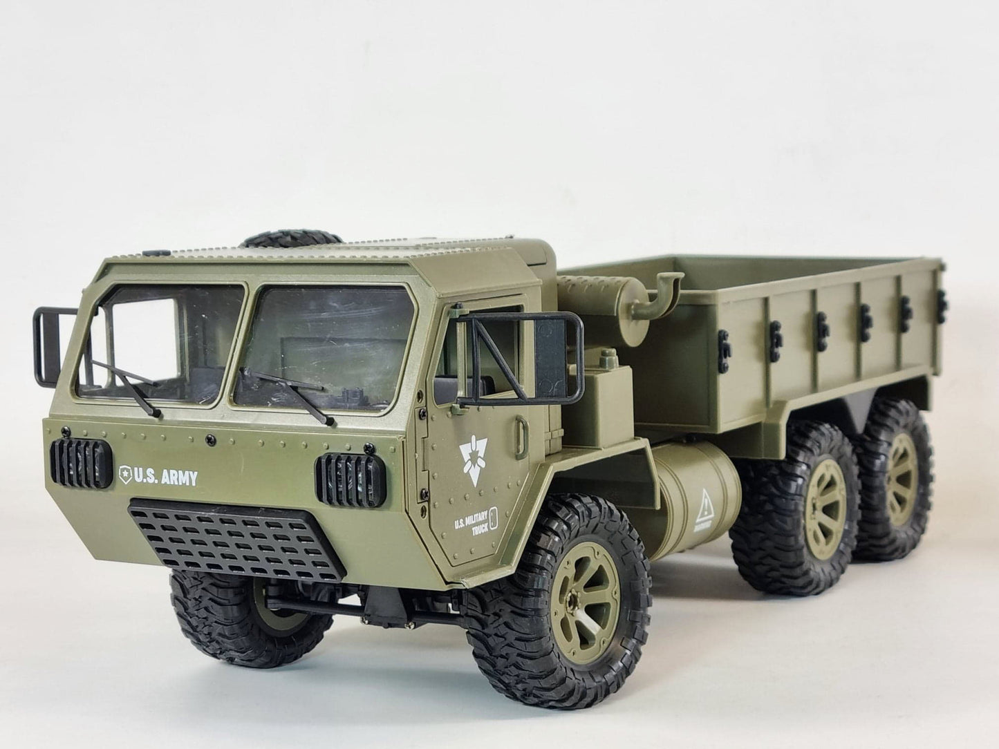 RC Military Truck Willys Jeep 6WD Off Road 6x6 FY00A Radio Control Army Truck Radio Control 1/12 US Army Model Tank