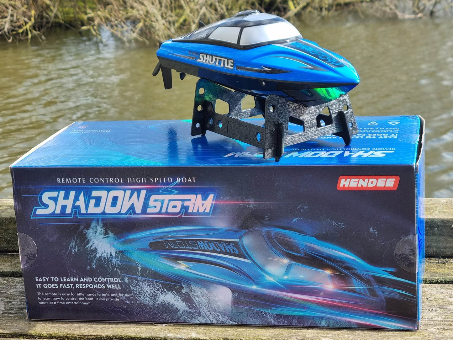 2.4G STORM RC Boat 20mph High Speed Remote Control Racing Ship Water Speed Boat