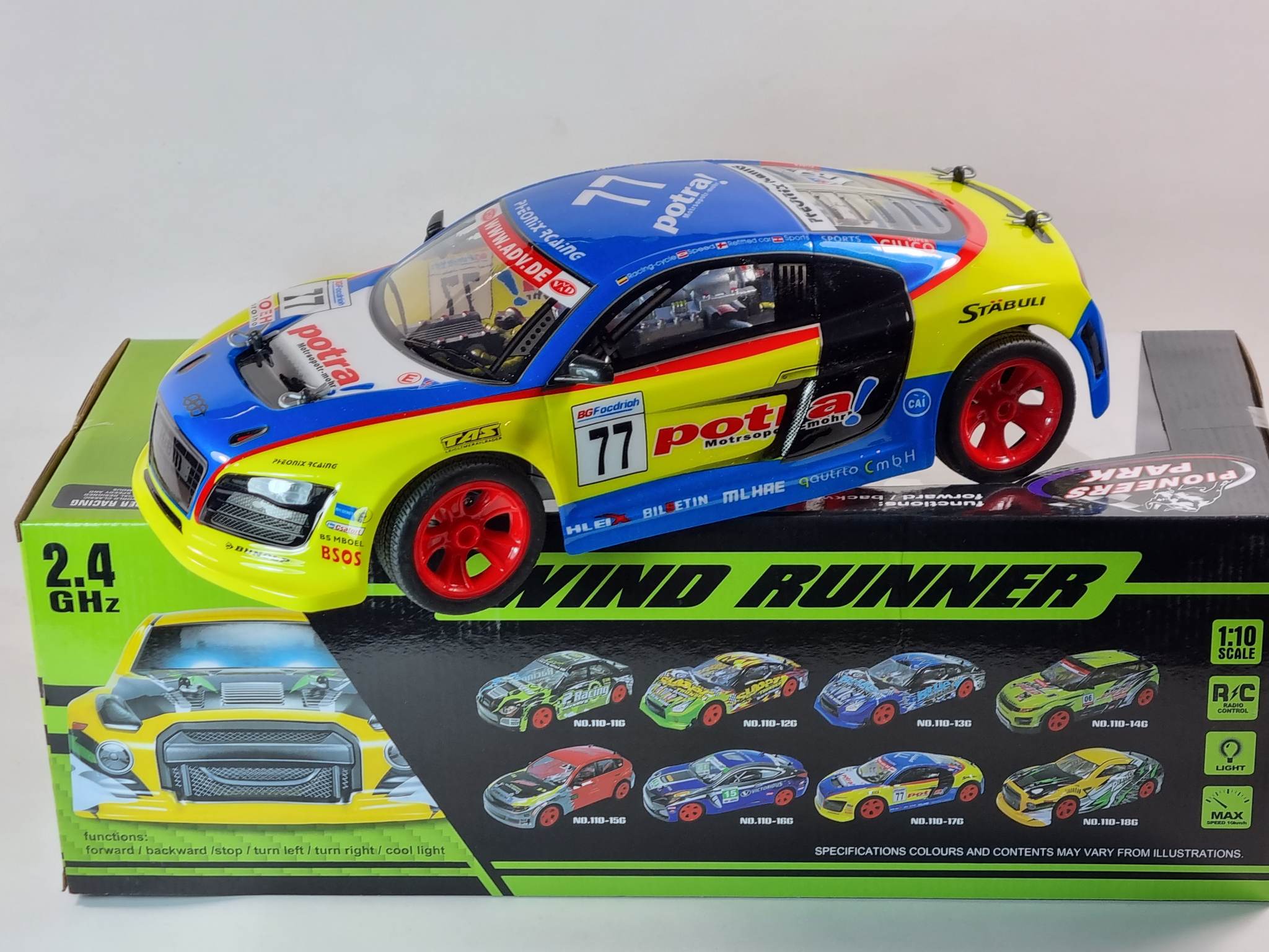 2WD Radio Remote Control Drift RC Cars 1:10 Scale Nissan BMW Audi Suba ...