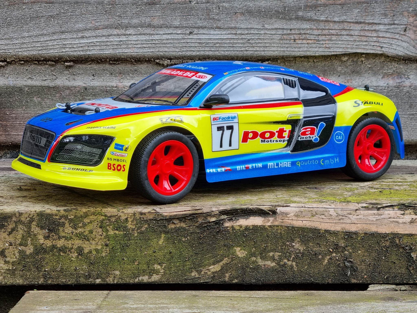 2WD Radio Remote Control Drift RC Cars 1:10 Scale Nissan BMW Audi Subaru Ferrari