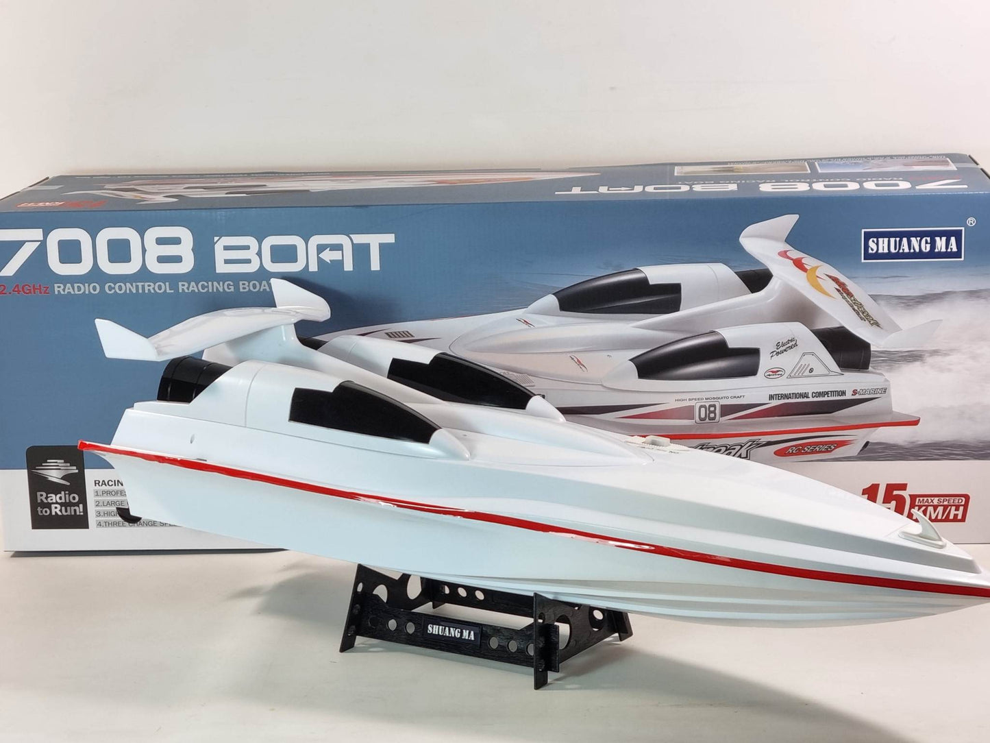 28" SYMA DOUBLE HORSE ATLANTIC SAIL YACHT FAST RC RADIO CONTROL RACE BOAT 7008