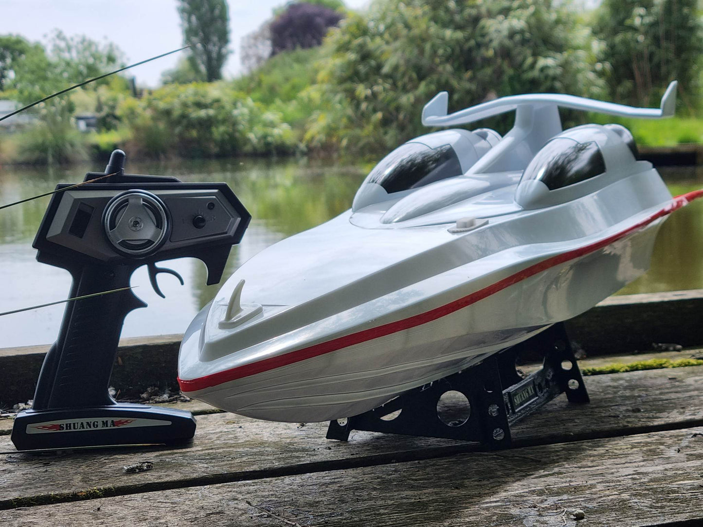 28" SYMA DOUBLE HORSE ATLANTIC SAIL YACHT FAST RC RADIO CONTROL RACE BOAT 7008