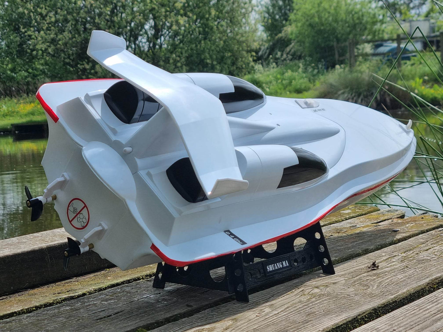 28" SYMA DOUBLE HORSE ATLANTIC SAIL YACHT FAST RC RADIO CONTROL RACE BOAT 7008