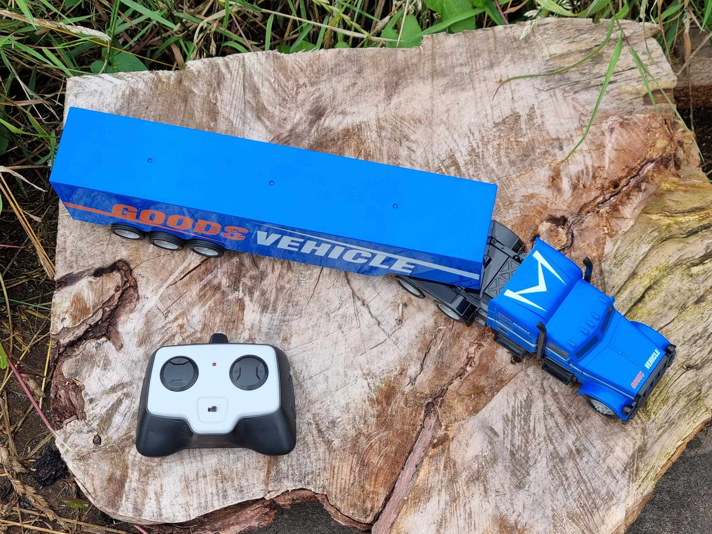 RC Scania JCB Style Lorry Radio Control Heavy Wagon Container transport truck Radio Control RC Model Toy