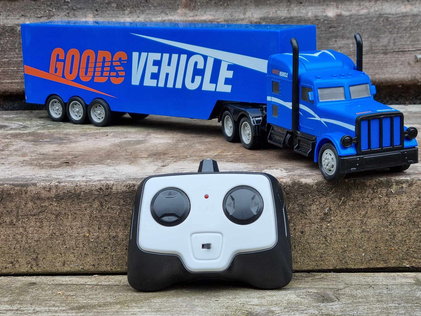 RC Scania JCB Style Lorry Radio Control Heavy Wagon Container transport truck Radio Control RC Model Toy