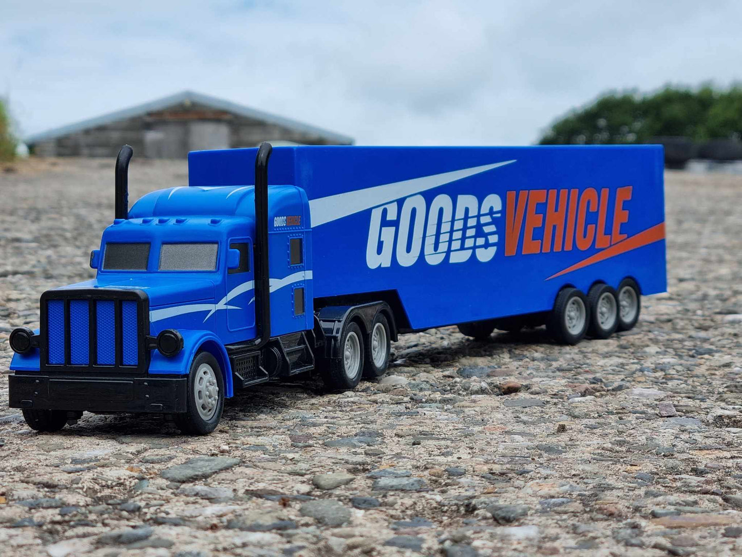 RC Scania JCB Style Lorry Radio Control Heavy Wagon Container transport truck Radio Control RC Model Toy