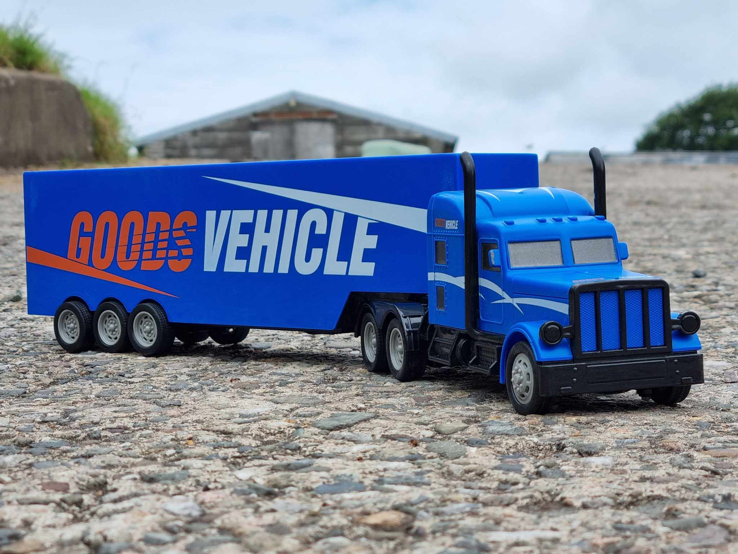 RC Scania JCB Style Lorry Radio Control Heavy Wagon Container transport truck Radio Control RC Model Toy