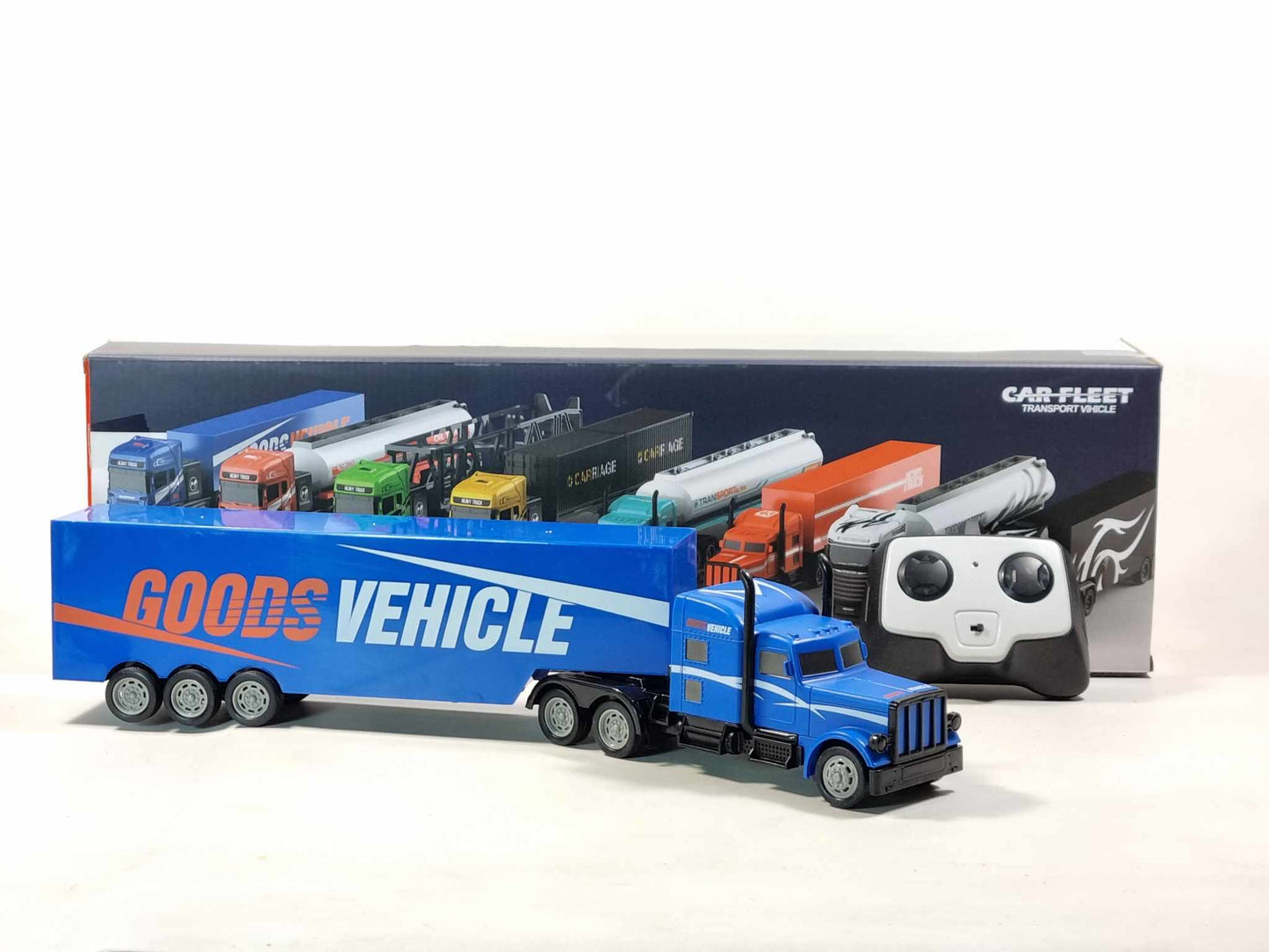 RC Scania JCB Style Lorry Radio Control Heavy Wagon Container transport truck Radio Control RC Model Toy