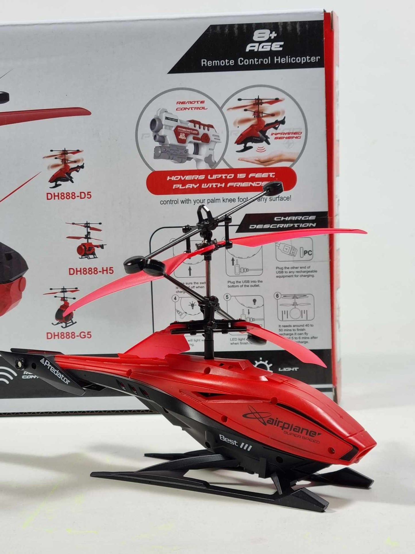 RC ADHD Toy Model Helicopter Jet Plane Drone Pistol Control EASY FLY 1ch Indoor Remote Control Toy Gift
