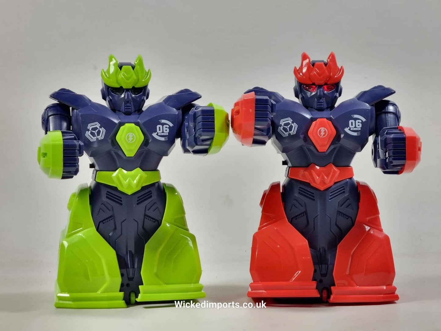 Remote Control Christmas Dinner BATTLE ROBOT Fighting Boxing Match PAIR ROBOT WARS