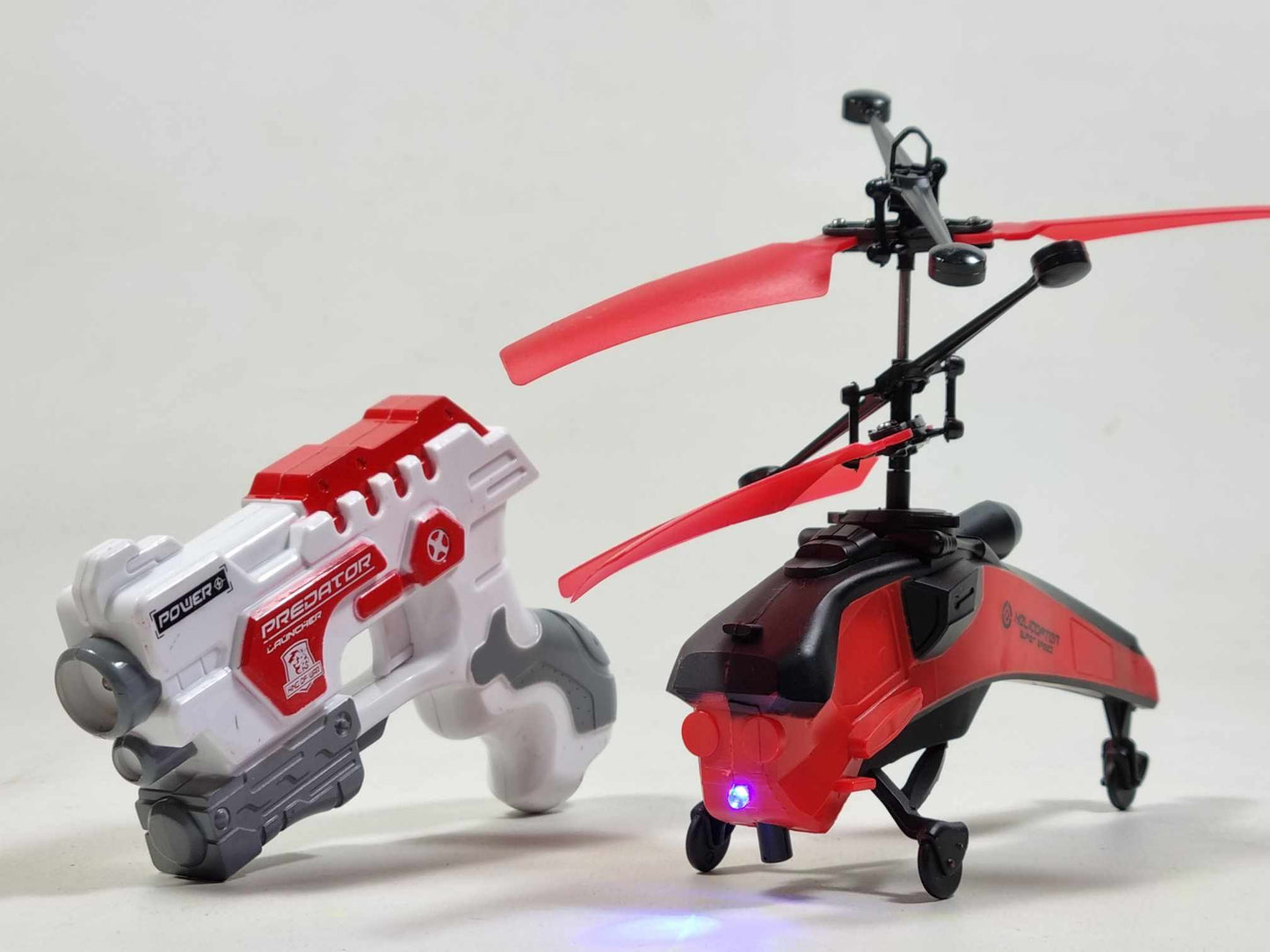 RC Helicopter Indoor Kids 1ch Easy Fly Laser Pistol Control Remote Drone UFO ADHD Toy Plane