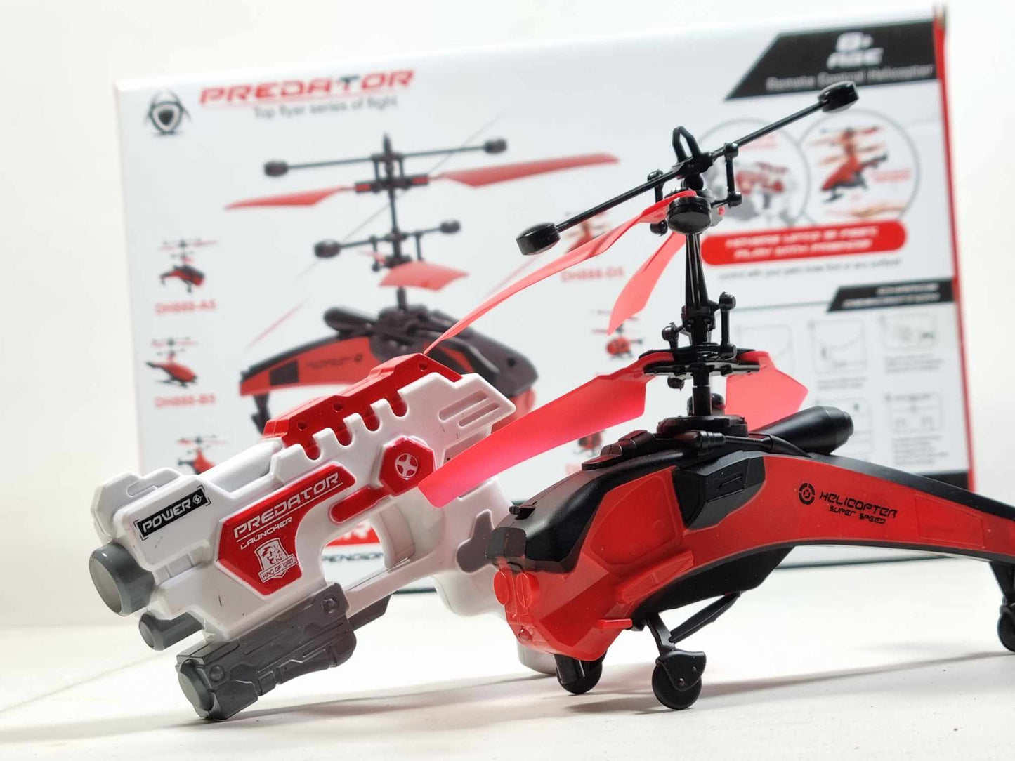 RC Helicopter Indoor Kids 1ch Easy Fly Laser Pistol Control Remote Drone UFO ADHD Toy Plane