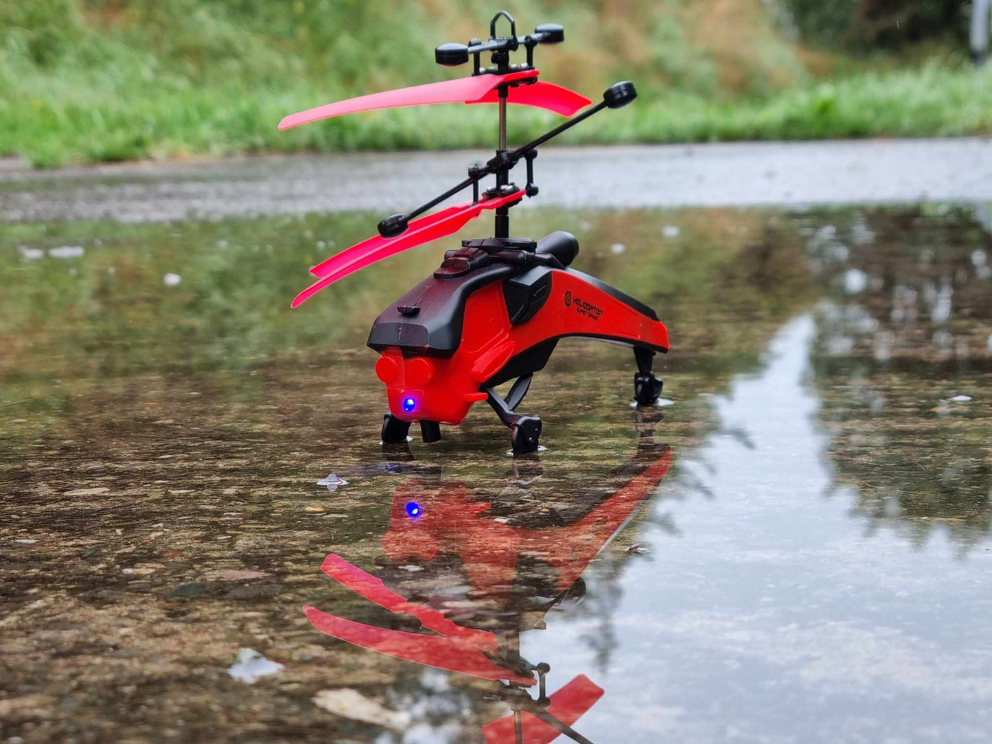 RC Helicopter Indoor Kids 1ch Easy Fly Laser Pistol Control Remote Drone UFO ADHD Toy Plane