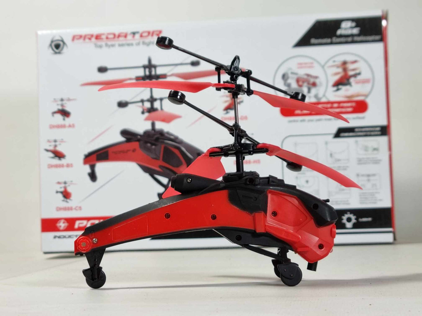 RC Helicopter Indoor Kids 1ch Easy Fly Laser Pistol Control Remote Drone UFO ADHD Toy Plane