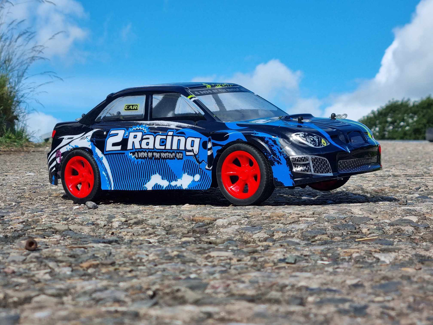 Radio Control RC Car 1:10 Scale Subaru Impreza WRX STI Model Toy Fast Battery power Race Car Kids