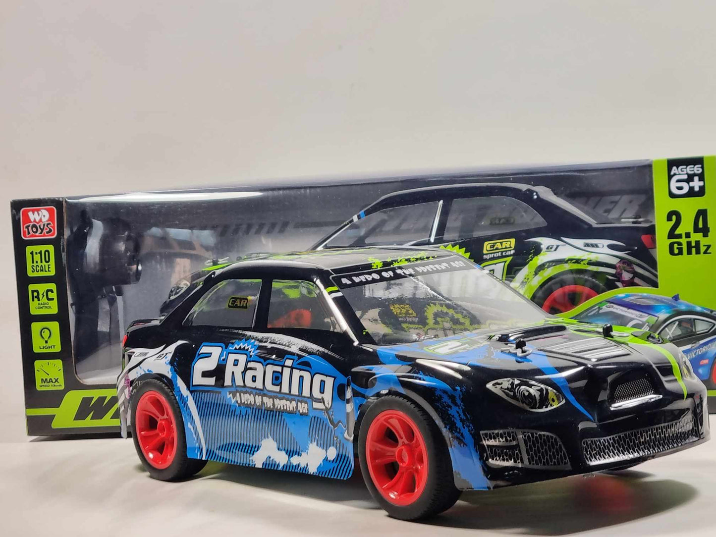 Radio Control RC Car 1:10 Scale Subaru Impreza WRX STI Model Toy Fast Battery power Race Car Kids