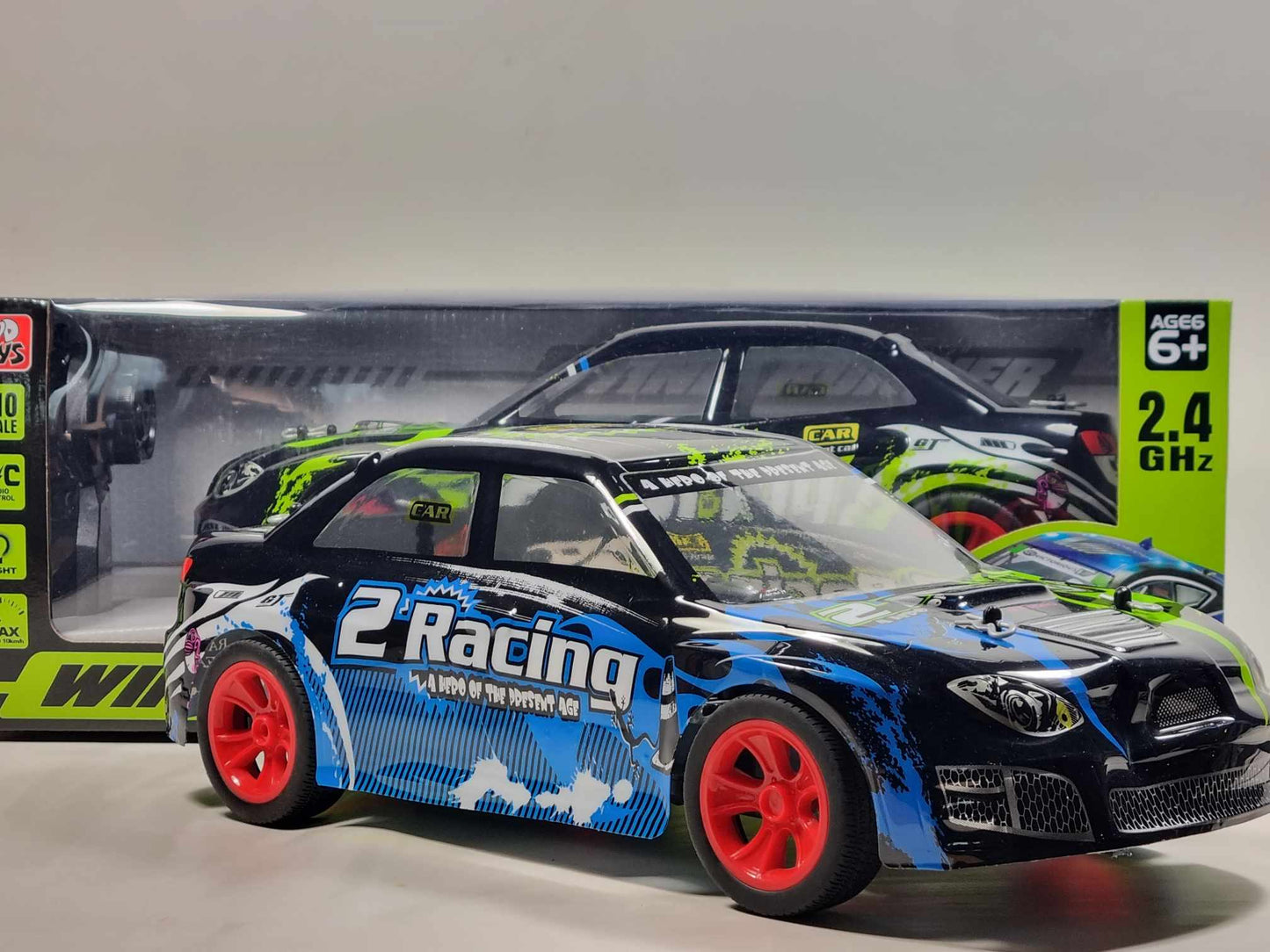 Radio Control RC Car 1:10 Scale Subaru Impreza WRX STI Model Toy Fast Battery power Race Car Kids