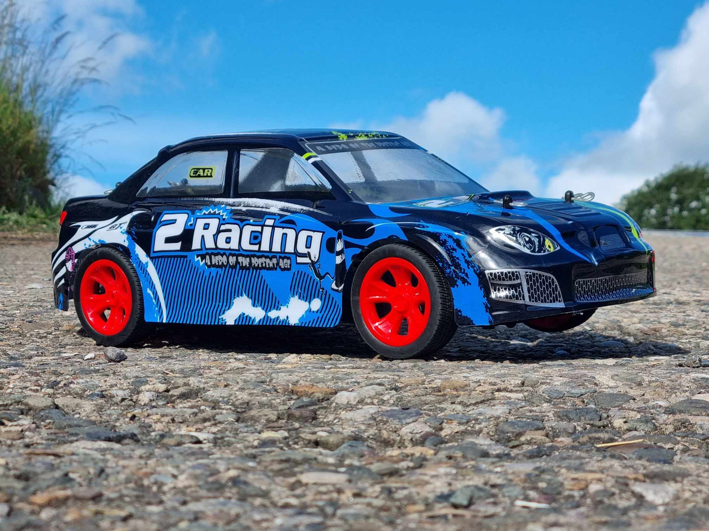 Radio Control RC Car 1:10 Scale Subaru Impreza WRX STI Model Toy Fast Battery power Race Car Kids