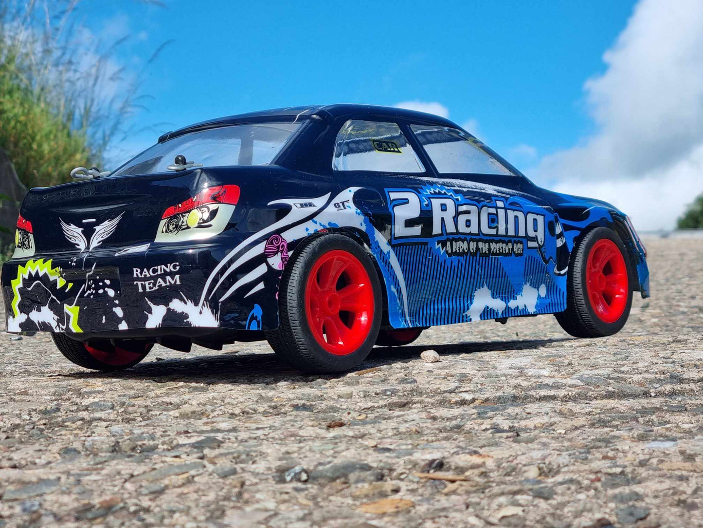 Radio Control RC Car 1:10 Scale Subaru Impreza WRX STI Model Toy Fast Battery power Race Car Kids