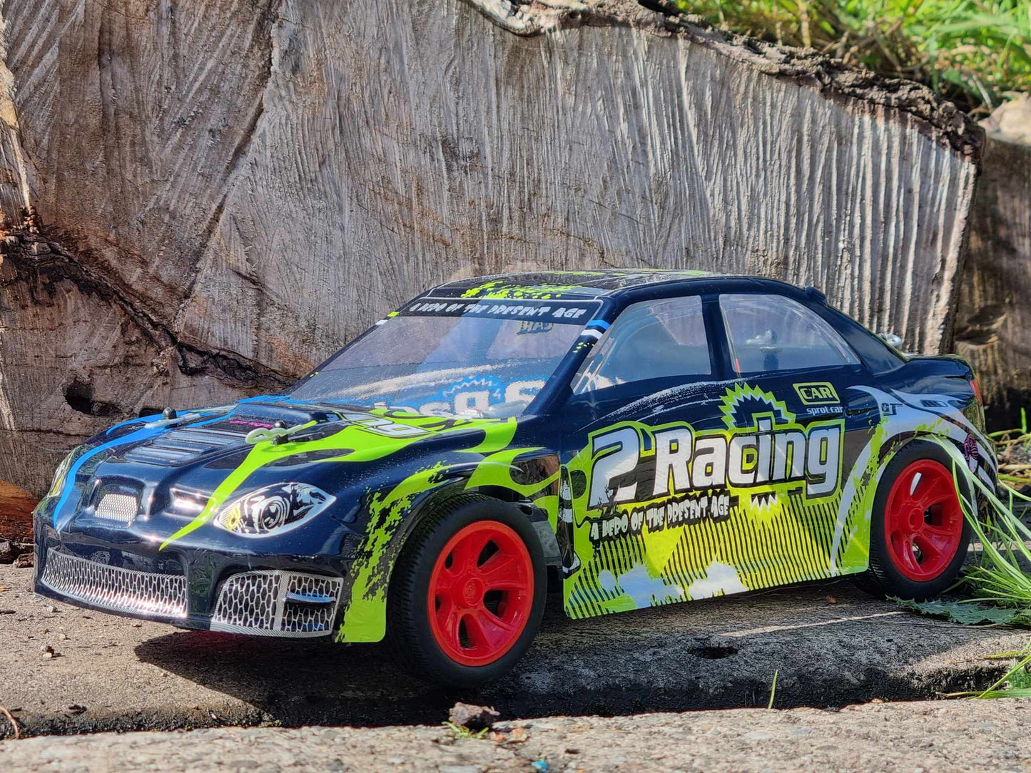 Radio Control RC Car 1:10 Scale Subaru Impreza WRX STI Model Toy Fast Battery power Race Car Kids