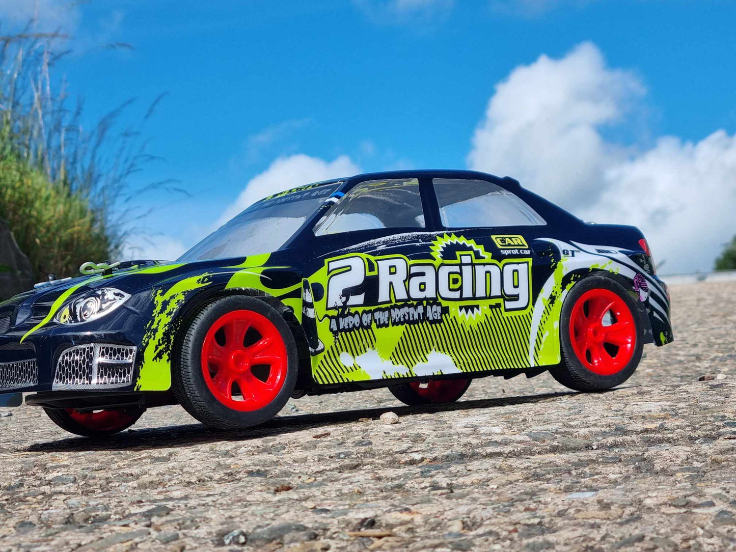 Radio Control RC Car 1:10 Scale Subaru Impreza WRX STI Model Toy Fast Battery power Race Car Kids
