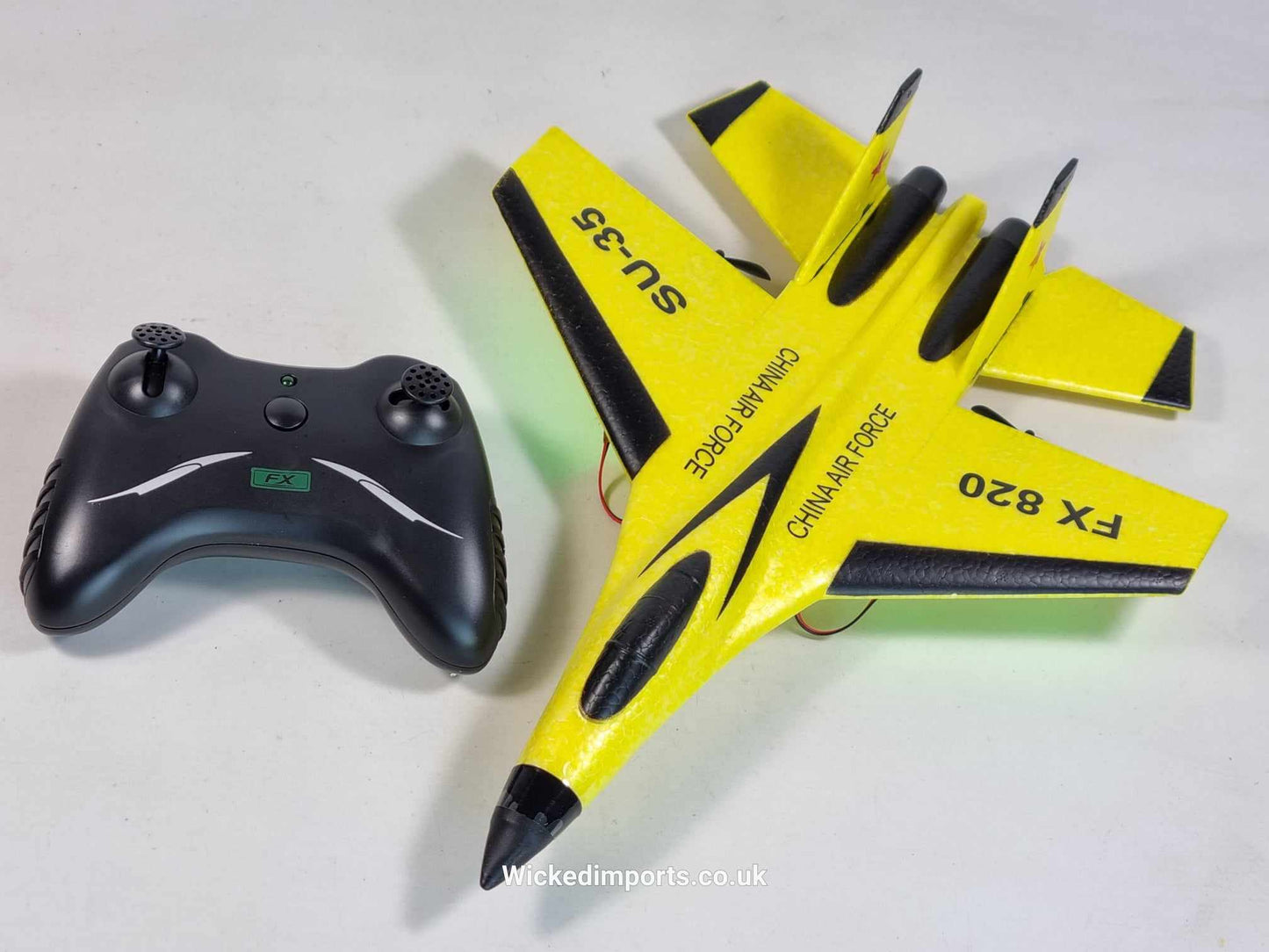 FX-820 2.4G 2CH Remote Control SU-35 Glider 290mm Wingspan EPP Micro Indoor RC Airplane Aircraft RTF Drone Helicopter