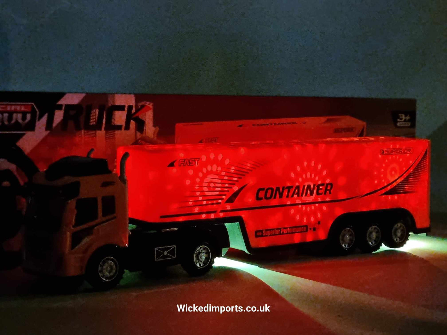 RC School Bus Container Truck Radio Control Lorry Scania Wagon Toy R/C Model Gift Trucker