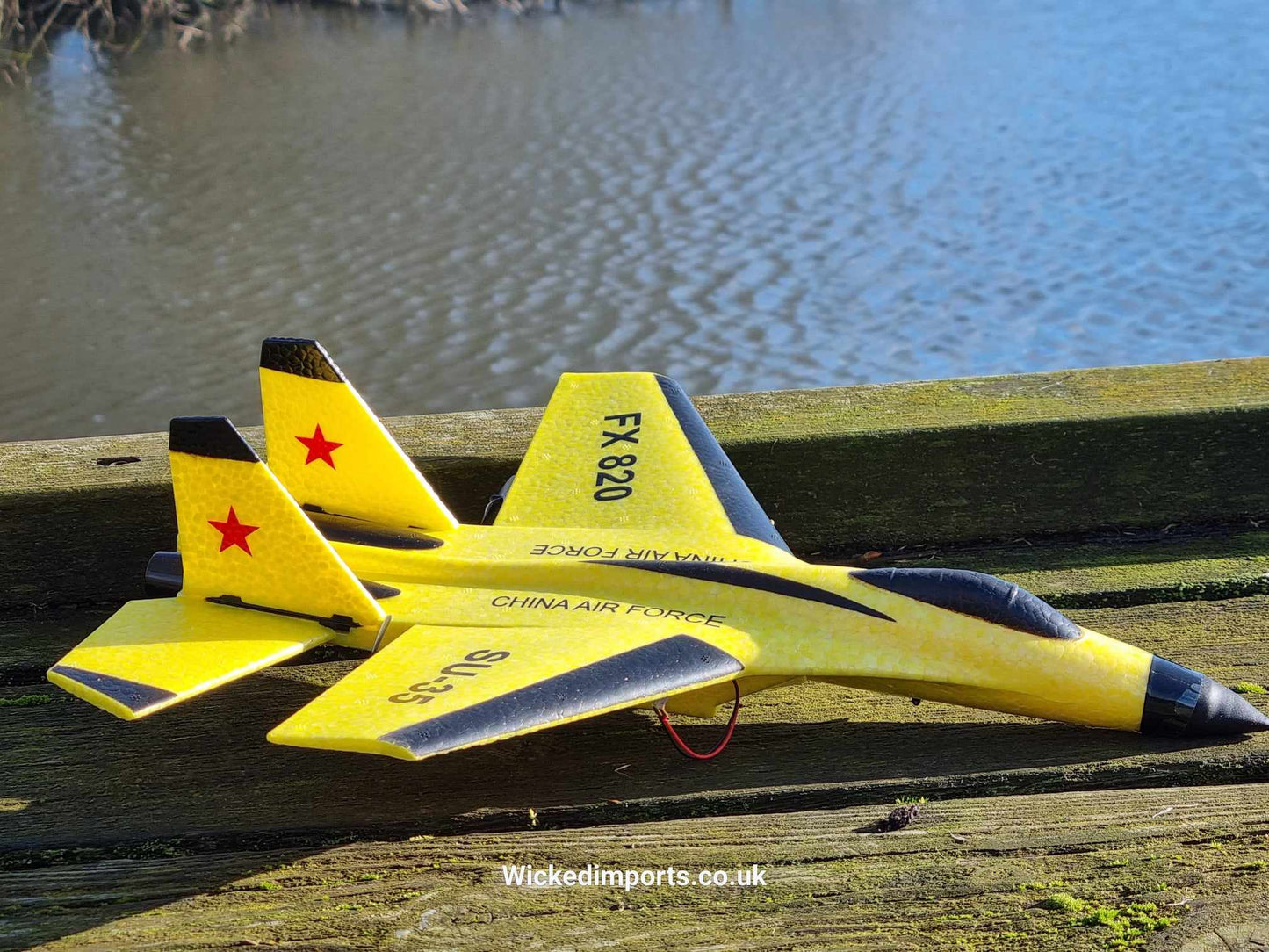 FX-820 2.4G 2CH Remote Control SU-35 Glider 290mm Wingspan EPP Micro Indoor RC Airplane Aircraft RTF Drone Helicopter