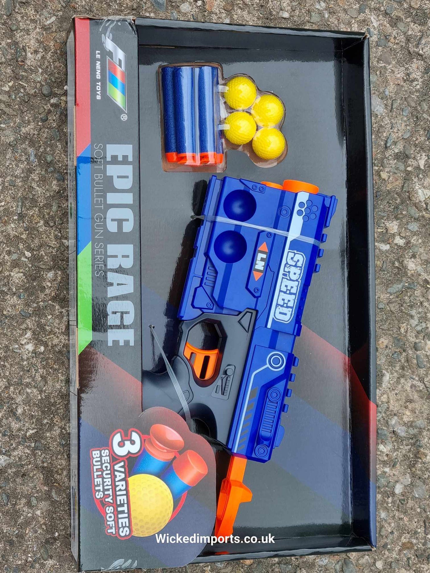 NERF Bullet Soft Dart Gun 2 in 1 Air Power Kids Army Toy soft Ball Firing playset Boys Girls Gift