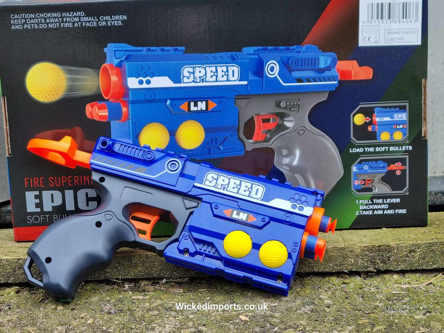 NERF Bullet Soft Dart Gun 2 in 1 Air Power Kids Army Toy soft Ball Firing playset Boys Girls Gift