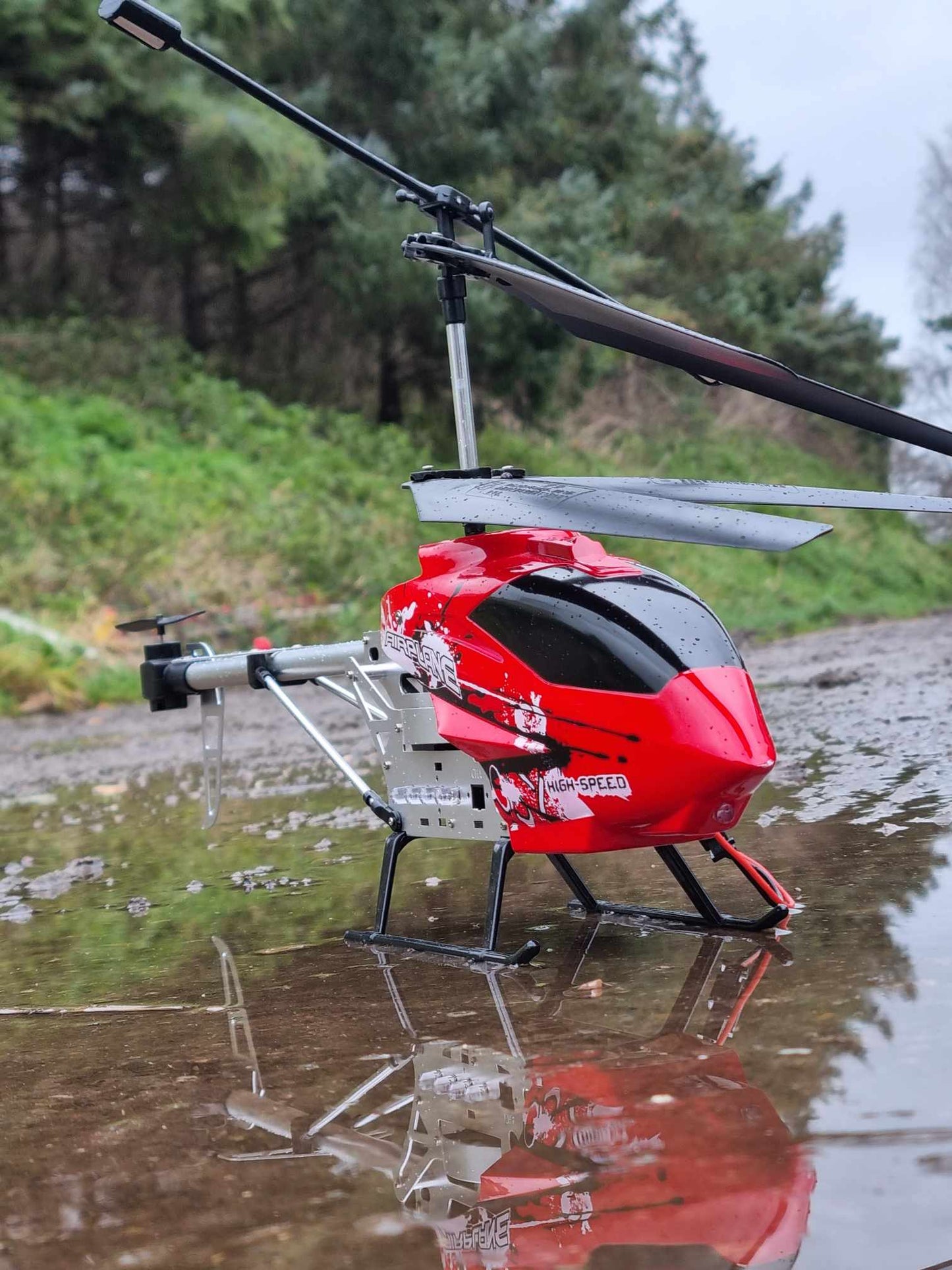 Remote control RC alloy shark indoor or outdoor model gyro helicopter 3.5ch easy fly 2.4ghz air plane model drone