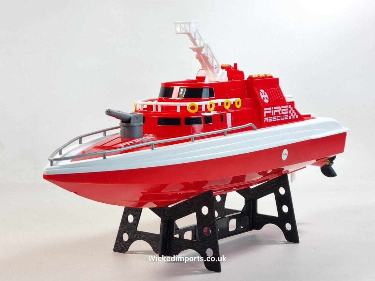 H160 remote control fire rescue boat